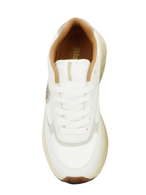 LYNN Baskets cr&egrave;me - Chaussures Femme