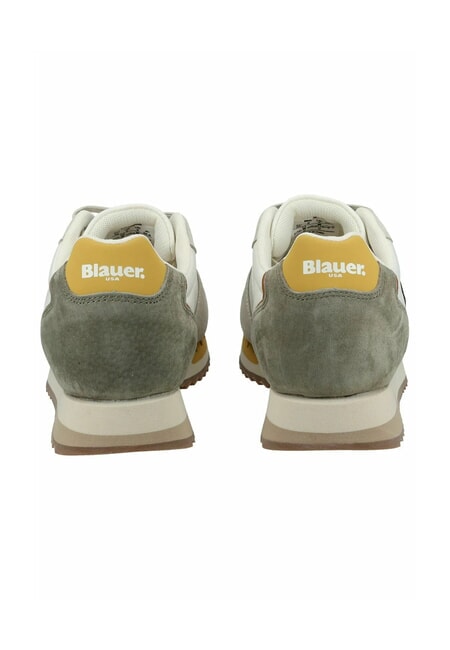 QUEENS Baskets marine/marron - Chaussures Homme