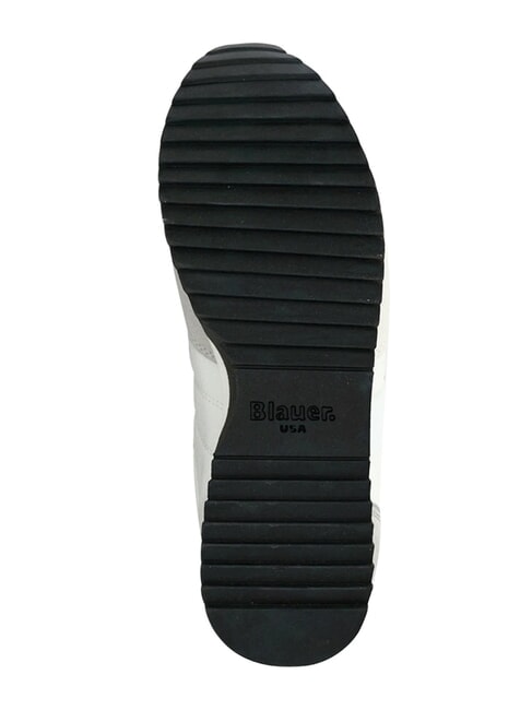 QUEENS Baskets blanc/rouge/marine - Chaussures Homme