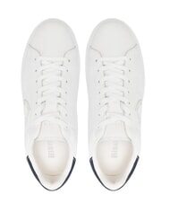 BLAUER BUCK Baskets blanc/bleu marine - Chaussures Homme - 2