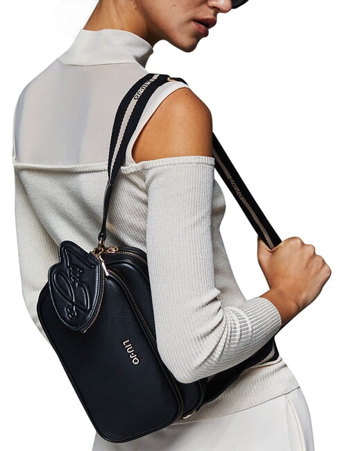 ACHALA Mini sac bandouli&egrave;re NOIR - Sacs pour Femme