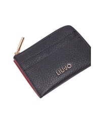 LIUJO CALIWEN Porte-cartes / Porte-monnaie NOIR - Portefeuilles Femme - 3