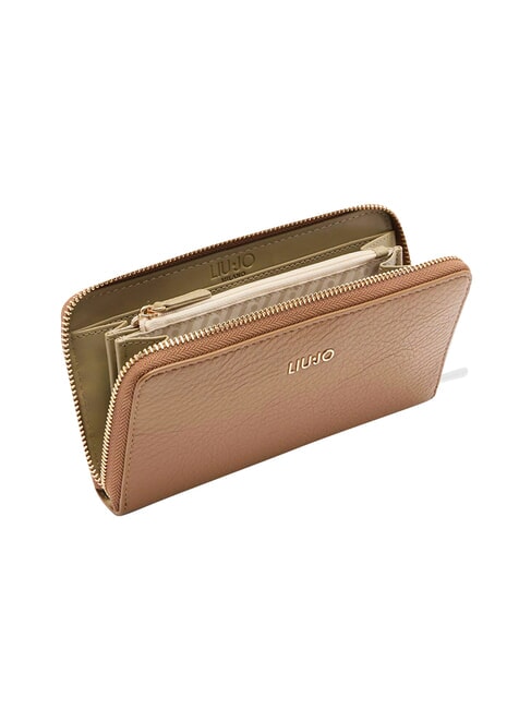 CALIWEN Portefeuille Zip Around noix - Portefeuilles Femme