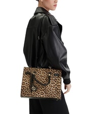 LIUJO MANHATTAN Sac &agrave; main avec bandouli&egrave;re macul naturel. - Sacs pour Femme - 7