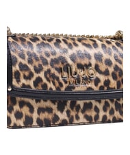 LIUJO EVRIM Mini sac bandouli&egrave;re / sac port&eacute; &eacute;paule macul naturel. - Sacs pour Femme - 3
