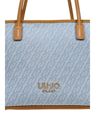 LIUJO EVRIM sac bandouli&egrave;re bleu poussi&eacute;reux - Sacs pour Femme - 5