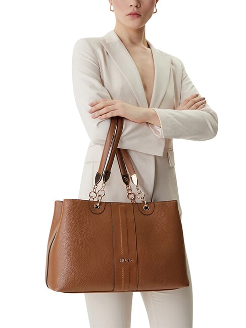EMATITE sac bandouli&egrave;re noix - Sacs pour Femme