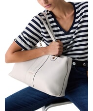 LIUJO EMATITE sac bandouli&egrave;re cr&egrave;me - Sacs pour Femme - 4