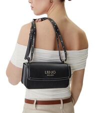 LIUJO EVRIM sac bandouli&egrave;re NOIR - Sacs pour Femme - 6