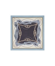LIUJO LOGO Foulard bleu poussi&eacute;reux - &Eacute;charpes - 2