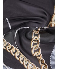 LIUJO LOGO Foulard bleu poussi&eacute;reux - &Eacute;charpes - 4