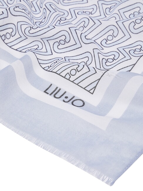 NEW LOGO CHAIN Foulard denim l&eacute;ger - &Eacute;charpes