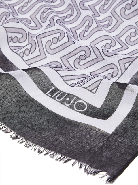 NEW LOGO CHAIN Foulard NOIR - &Eacute;charpes