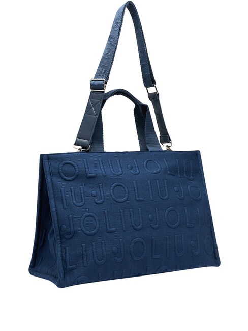 LOGO Sac &agrave; main avec bandouli&egrave;re ciel bleu - Sacs pour Femme