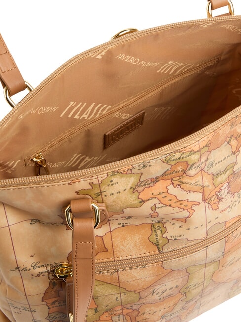 GEO CLASSIC Sac de courses double NATUREL - Sacs pour Femme