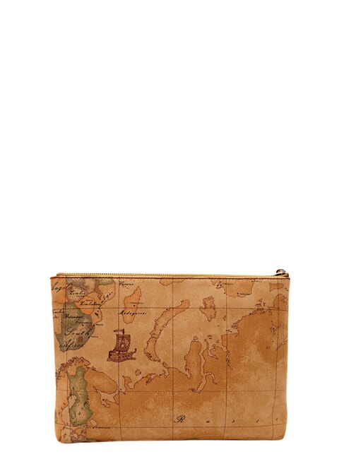 GEO CLASSIC Pochette avec bandouli&egrave;re NATUREL - Sacs pour Femme