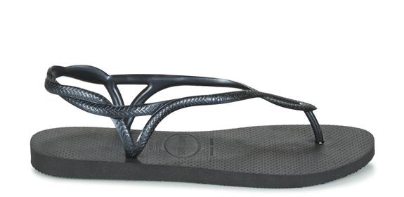 Tongs LUNA NOIR - Chaussures Femme