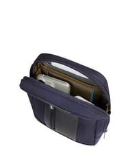 PIQUADRO BRIEF 2 Sac d'&eacute;paule bleu/cuir - Sacs en Bandouli&egrave;res pour Homme - 5