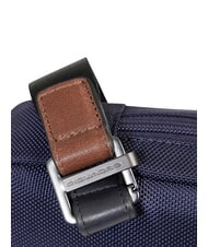 PIQUADRO BRIEF 2 Sac d'&eacute;paule bleu/cuir - Sacs en Bandouli&egrave;res pour Homme - 6
