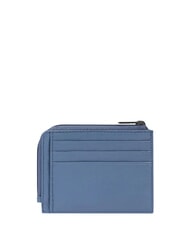 PIQUADRO ATLAS Porte-cartes/porte-monnaie en cuir plat - Portefeuilles Homme