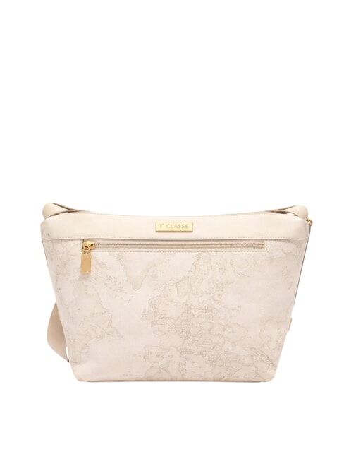 GEO CLASSIC sac bandouli&egrave;re blanc - Sacs pour Femme