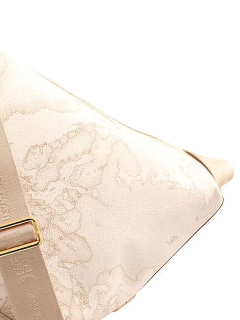 GEO CLASSIC sac bandouli&egrave;re blanc - Sacs pour Femme