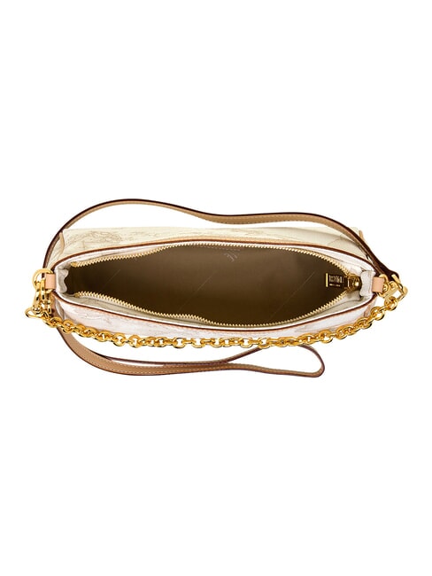 GEO CLASSIC Sac bandouli&egrave;re &agrave; cha&icirc;ne blanc - Sacs pour Femme