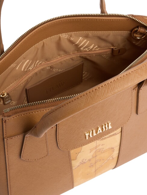 BLOO CITY Sac &agrave; main avec bandouli&egrave;re TABAC - Sacs pour Femme