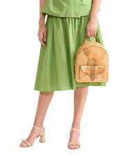 ALVIERO MARTINI PRIMA CLASSE ESCAPE GEO Sac &agrave; dos avec poche avant TABAC - Sacs pour Femme - 2