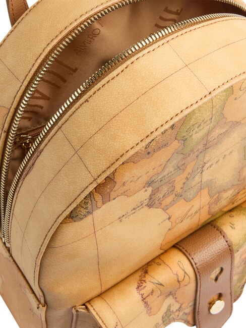 ESCAPE GEO Sac &agrave; dos avec poche avant TABAC - Sacs pour Femme