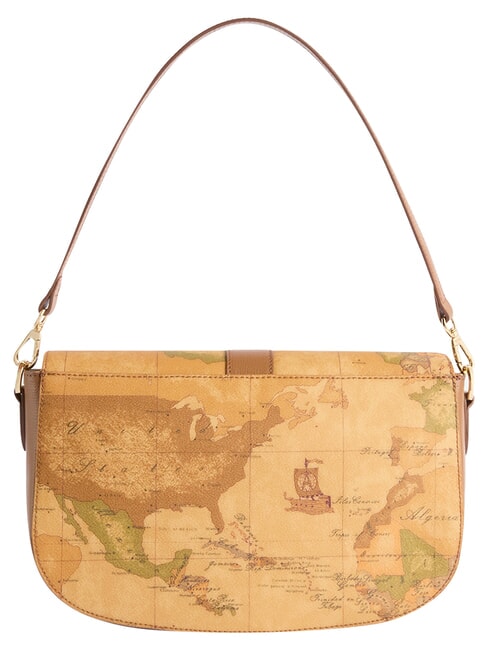 ESCAPE GEO Sac bandouli&egrave;re, avec bandouli&egrave;re TABAC - Sacs pour Femme