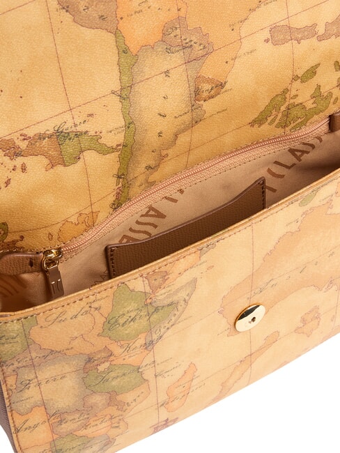 ESCAPE GEO Sac bandouli&egrave;re, avec bandouli&egrave;re TABAC - Sacs pour Femme