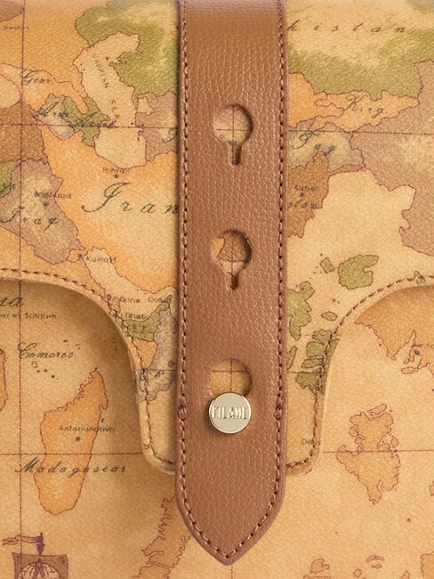 ESCAPE GEO Sac bandouli&egrave;re, avec bandouli&egrave;re TABAC - Sacs pour Femme