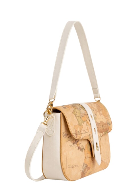 ESCAPE GEO Sac bandouli&egrave;re, avec bandouli&egrave;re Ivoire - Sacs pour Femme