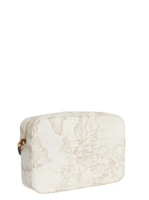 GEO CLASSIC Sacoche pour appareil photo, sac bandouli&egrave;re blanc - Sacs pour Femme