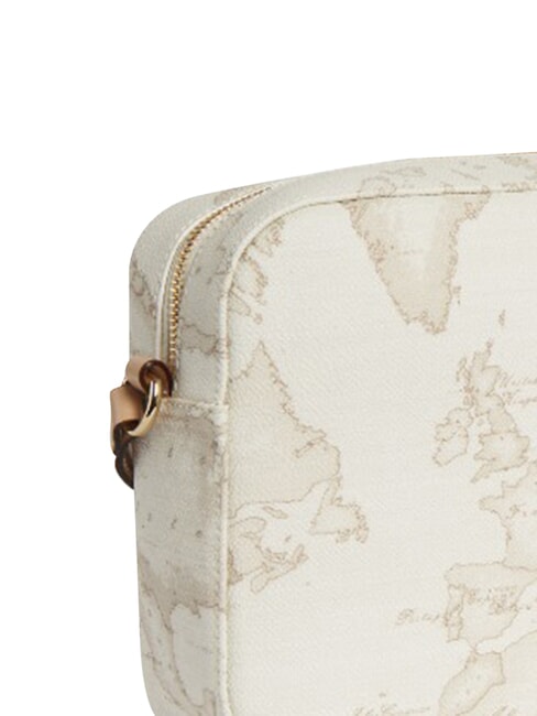 GEO CLASSIC Sacoche pour appareil photo, sac bandouli&egrave;re blanc - Sacs pour Femme