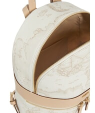 ALVIERO MARTINI PRIMA CLASSE GEO CLASSIC Sac &agrave; dos avec poche avant et arri&egrave;re blanc - Sacs pour Femme - 5