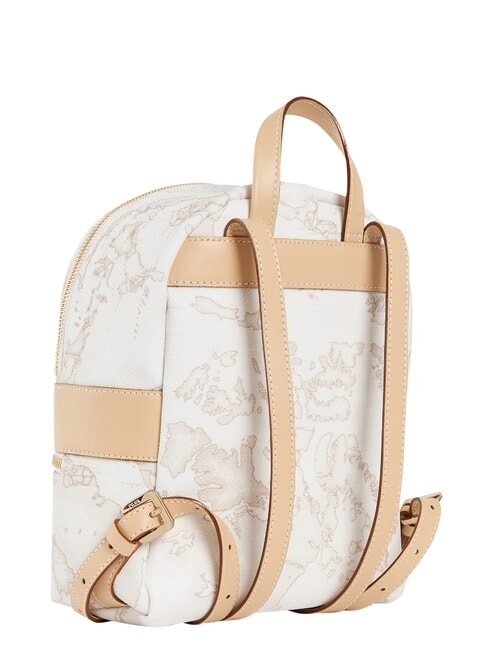 GEO CLASSIC Sac &agrave; dos avec poche avant blanc - Sacs pour Femme