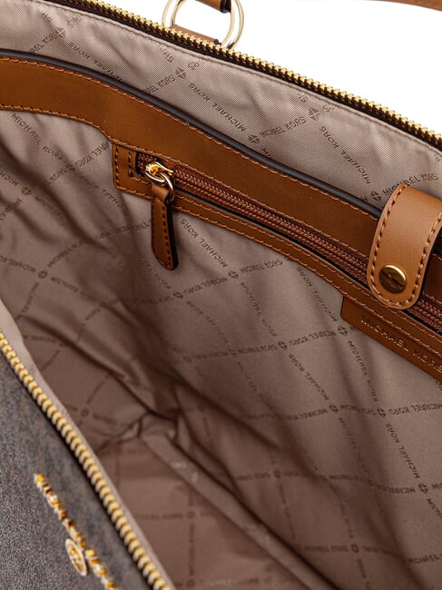 SULLIVAN sac bandouli&egrave;re brun/gland - Sacs pour Femme