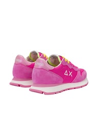 SUN68 ALLY SOLID Baskets fuchsia - Chaussures Femme - 3
