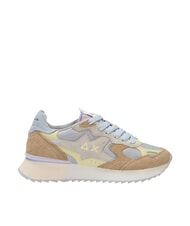 SUN68 STARGIRL MULTICOLOR Baskets gris clair - Chaussures Femme - 4