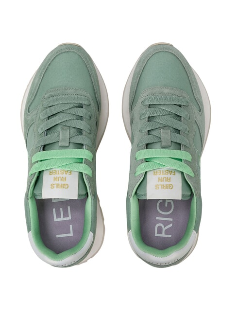 ALLY SOLID Baskets vert sauge - Chaussures Femme