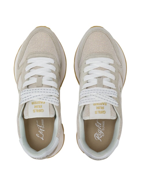 ALLY GLITTER TEXTILE Baskets or - Chaussures Femme