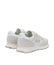SUN68 ALLY GLITTER TEXTILE Baskets blanche - Chaussures Femme - 3