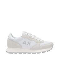 SUN68 ALLY GLITTER TEXTILE Baskets blanche - Chaussures Femme - 4