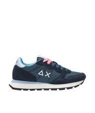SUN68 ALLY SOLID Baskets bleu naby - Chaussures Femme - 4