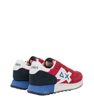 SUN68 JAKI 2.0 SOLID Baskets rouge - Chaussures Homme - 3