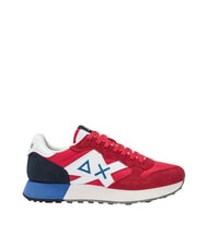 SUN68 JAKI 2.0 SOLID Baskets rouge - Chaussures Homme - 4