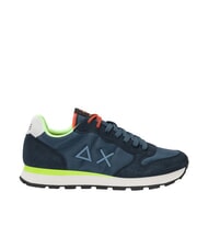 SUN68 TOM FLUO Baskets bleu naby - Chaussures Homme - 4