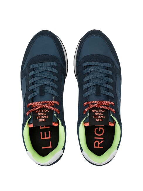 TOM FLUO Baskets bleu naby - Chaussures Homme